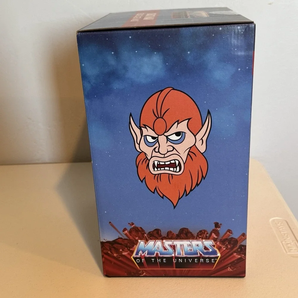 NECA Masters of the Universe MOTU Beast Man Deluxe Latex Mask NEW